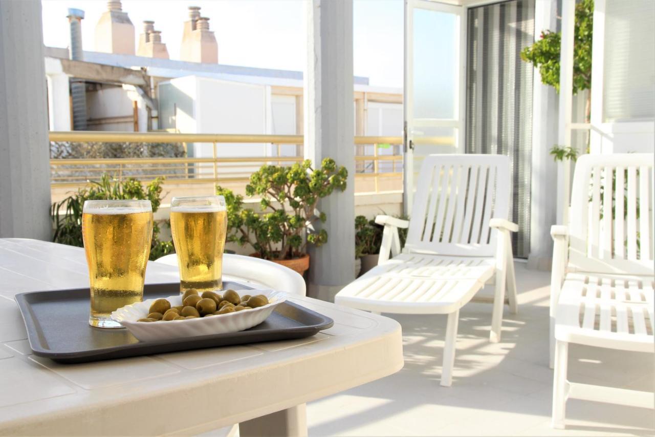 La Perla Apartment, Paradis Park, La Pineda - Atico 1ª Linea - Solarium - Wifi - Piscina Buitenkant foto