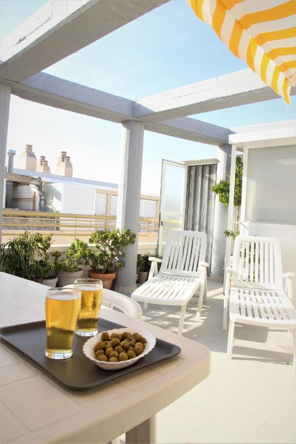 La Perla Apartment, Paradis Park, La Pineda - Atico 1ª Linea - Solarium - Wifi - Piscina Buitenkant foto